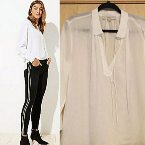 Plait Split Neck blouse - Picture 6 of 8